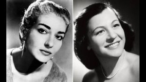 Maria Callas & Mado Robin (Tutte Le Feste Al Tempio - Rigoletto)!!!