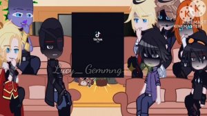 original Avengers + Thanos react to loki//Gacha club ✨?//part 6