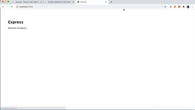 Node.js - Express Generator | Expressjs Tutorial For Beginners | NodeJS Essentials | Express | Node