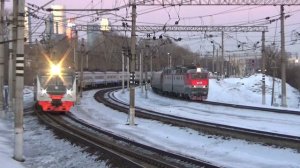 ЧС7-161 ЭД4М-0488 "ЦППК",ЭД4М-0452 "ЦППК"