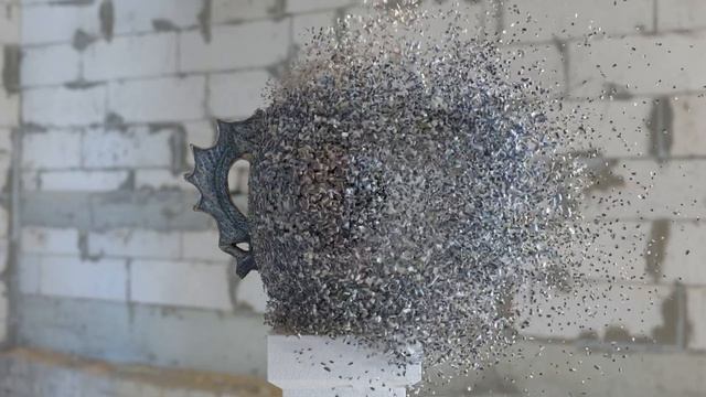 Blender 3.1: Procedural shatter effect with geometry nodes.