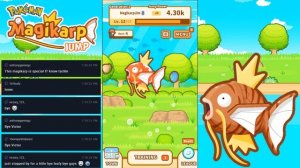 Pokemon Magikarp Jump — First Impressions Live Stream [Splash! Magikarp]