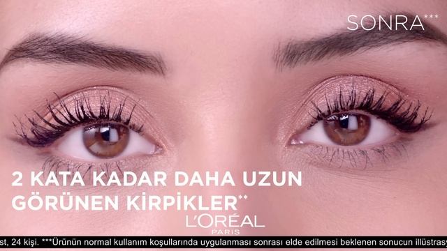 Kirpiklerinde hacim ve bakımın aşkını hisset! L'Oréal Paris Lash Paradise Maskara! смотреть онлайн