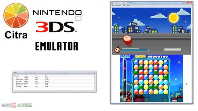 Citra 3DS Emulator - Balloon Pop Remix Gameplay with renderer-refactor! смотреть онлайн