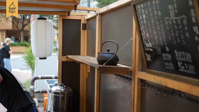 Ресторан Yatai, популярный японский ресторан в Фукуоке (Хаката), Япония