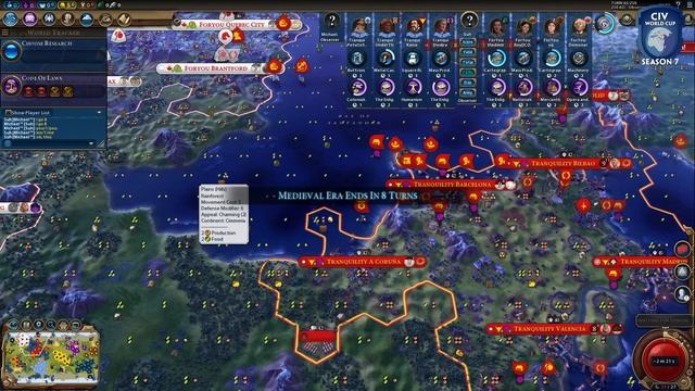 Forever Young vs Tranquility Game 1 | CWC Season 7 | PO Phase2 | Civilization 6 смотреть онлайн