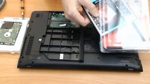 Установка дополнительного HDD диска и SSD в ноутбук через переходник Caddy