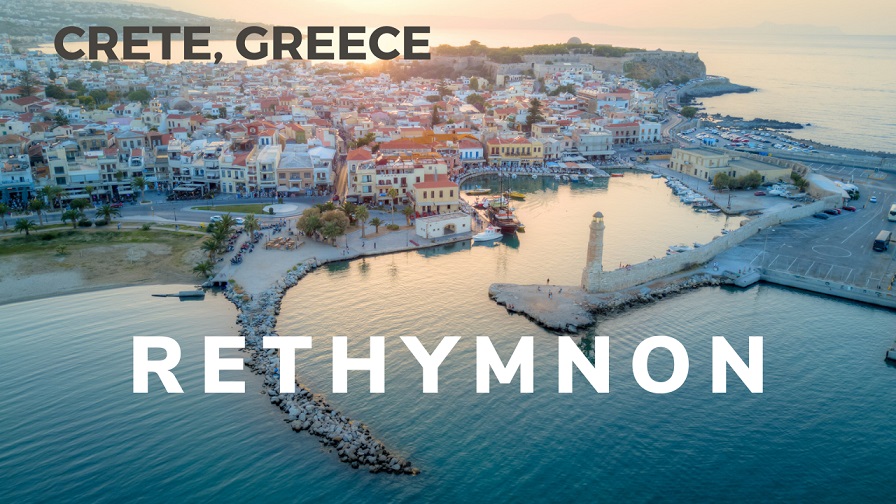 Ретимно Греция о. Крит Прогулка по городу Ретимнон Rethymno #3