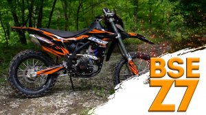 Эндуро мотоцикл BSE Z7 (2023) Orange Blast