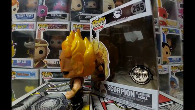 Funko PoP! Games Mortal Kombat X 255 Scorpion Flaming Skull Exclusive смотреть онлайн