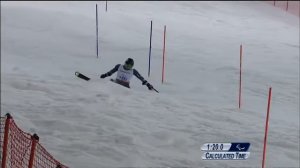 Patrick Parnell (2nd run) | Men's slalom standing | Alpine skiing | Sochi 2014 Paralympics