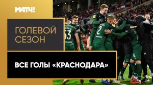 «Голевой сезон». Детальный обзор всех забитых мячей «Краснодара» в Тинькофф РПЛ 2021/22