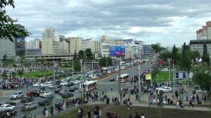 Пермь 300 лет Перми улица Попова, Ленина, Петропавловская видео № 10