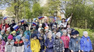 Детский сад 47 - Флешмоб «Песни Победы»