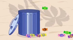 Cats Family in English - Dinosaur Vegetarian Cartoon for Kids