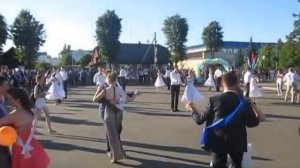 вальс на районном слёте выпускников 2015