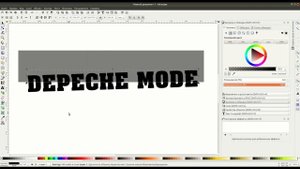 Уроки по Inkscape: Эффект Разрезанный текст / Inkscape Tutorial: Sliced Text Effect