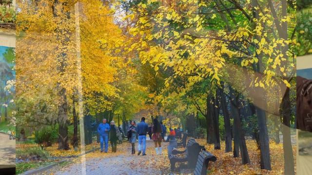 Художник Георгий Харченко "Осенний пейзаж" смотреть онлайн