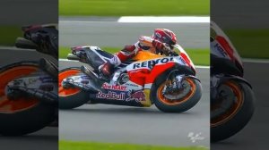 Motogp поворот с наклоном мотоприкол