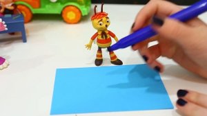 Учимся с Лунтиком - Веселый урок с Лунтиком ?  Буква Н