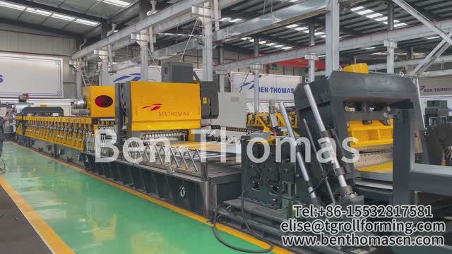 Линию по барьерному ограждению | Линии для производства профнастила от производителя смотреть онлайн