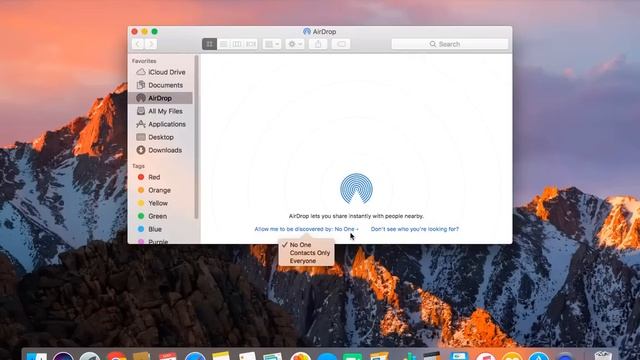 Turn ON AirDrop on MAC смотреть онлайн