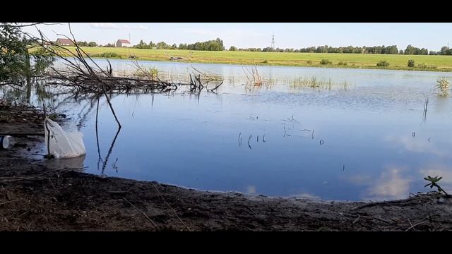 #Рыбалка на природе 2022 #Озеро в деревне