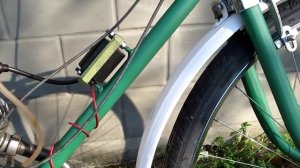 Rower Ural z silnikiem D8E - początek. Велосипед Урал с двигателем Д8Э - источник
