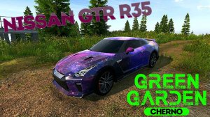 NISSAN GTR R35 Green Garden CHERNO