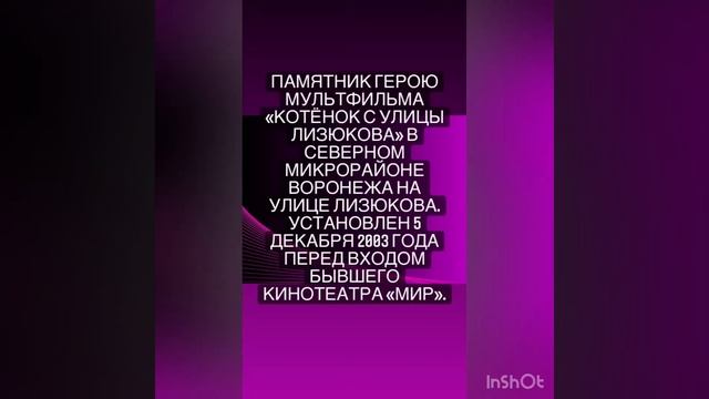 Памятники северного района в Воронеже. Риэлтор Шахова Юлия