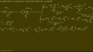 Абсолютно упругий центральный удар