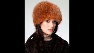Зимние женские меховые шапки