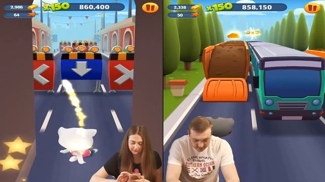 Начальный забег в игре Том за золотом! Том против Анджелы от Каталекс! смотреть онлайн