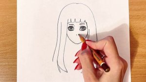Как Нарисовать Аниме Девушку | Легкие Рисунки Карандашом | Аниме рисунок