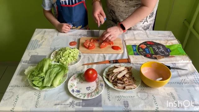 Мастер-класс «С мамой на кухне. Домашняя шаурма».