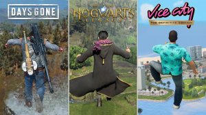 Прыжки с Самых Высоких Точек в 20 Различных Играх (Часть 2)