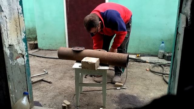 Простой дымогенератор , без заморочек для холодного копчения ! смотреть онлайн