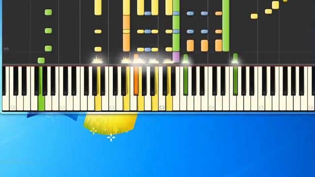 Lou Rawls You'll Never Find Another Love Like Mine [Piano tutorial by Synthesia] смотреть онлайн