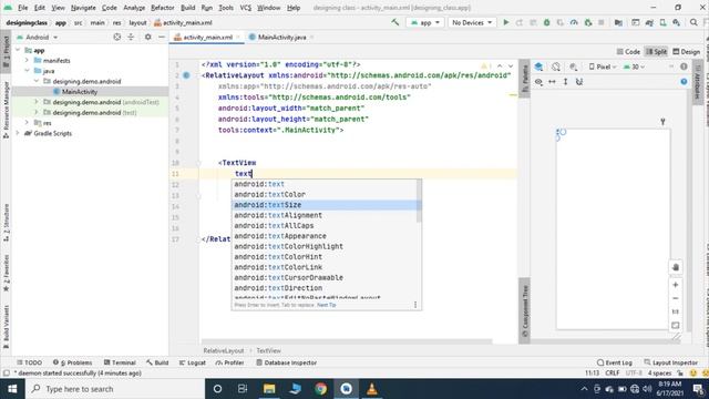 How to Use Text View in Android Studio in Hindi | Android Studio Tutorial смотреть онлайн