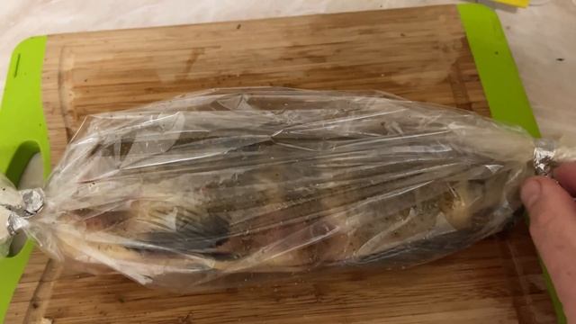 Запеченый терпуг в рукаве смотреть онлайн