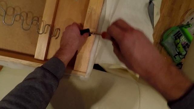 Замена пружин в диване за 2 минуты ремни Кевлар #Своимируками