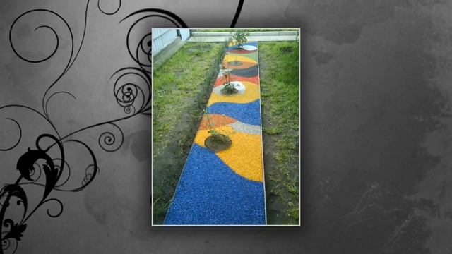 Щебень декоративный цветной смотреть онлайн