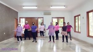 Amor Bachata - Line Dance (Choreo : NiNa Ralliza @ninaschannel5656 (INA)?