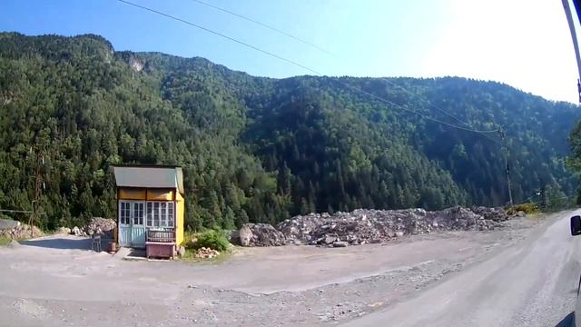 Горная аджария/трасса хуло-кеда