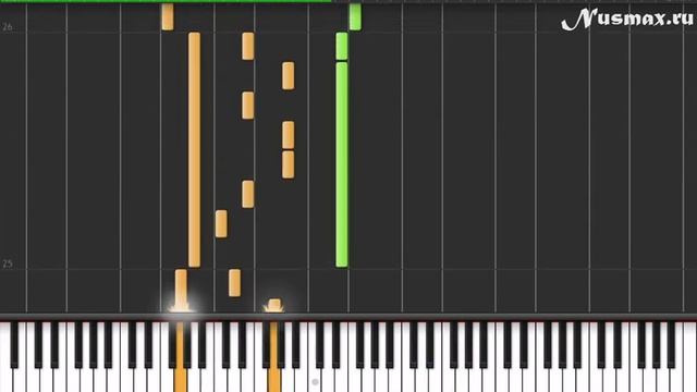 Howard Shore - Jacob`s Theme Piano Tutorial (Synthesia + Sheets + MIDI) смотреть онлайн