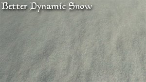 Skyrim Mod Comparison - Better Dynamic Snow Vs. Alternative Snow