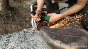 Yamaha MT-09 Tracer установка глушителя Dominator