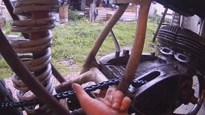 ИЖ Юпитер переделка под кросс ( часть 4 )