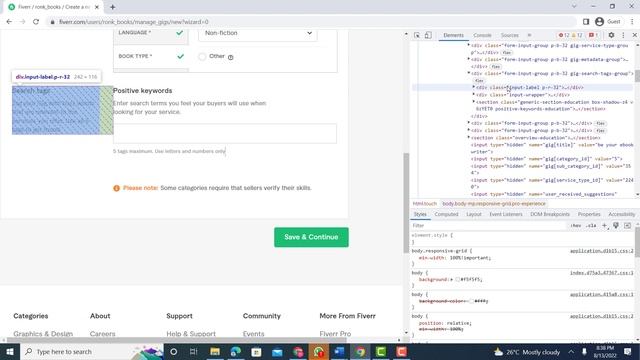 HOW TO USE UPTO 15 SEARCH TAGS ON FIVERR | ICREASE FIVERR KEYWORDS | HOW TO RANK ON FIVERR смотреть онлайн