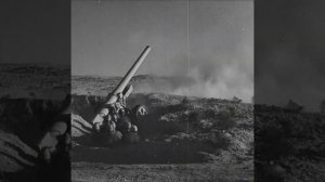 Итальянское орудие Canone da 149/40 modello 35 в Северной Африке 1942г.